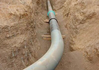 Tubería de línea de petróleo y gas
